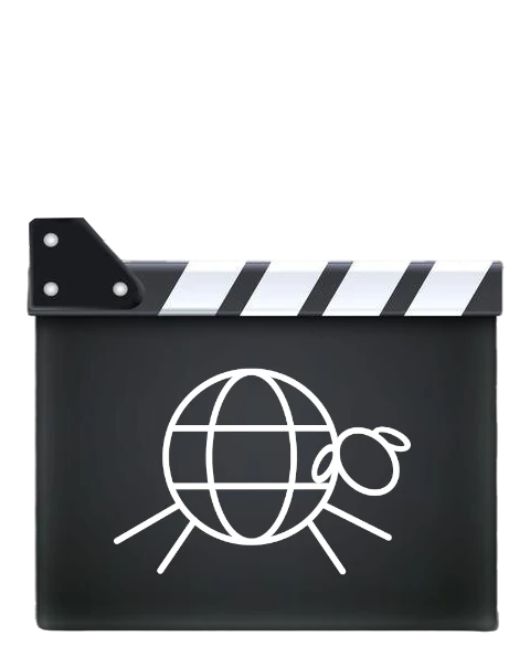 partie inférieure clap de film